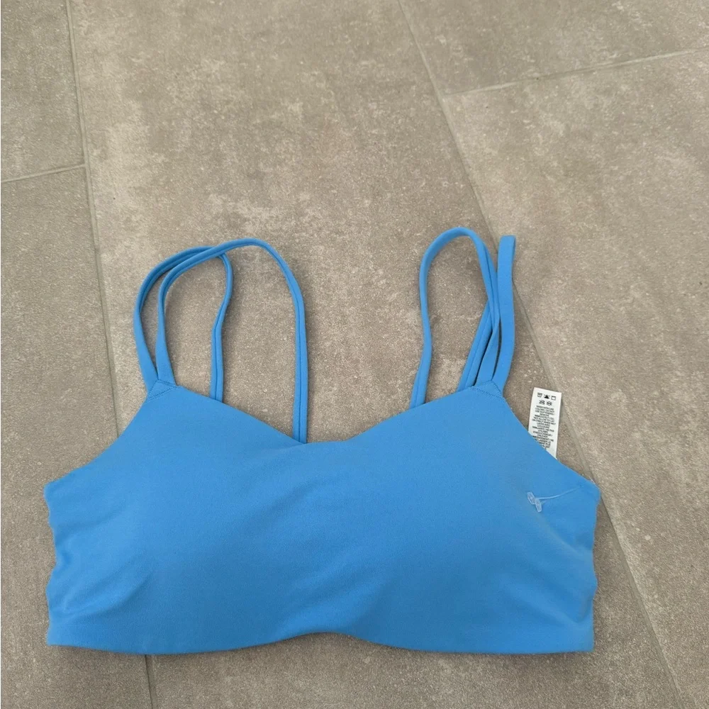 Nike NEW Zenvy strappy light support padded support bra - Picture 7 of 9